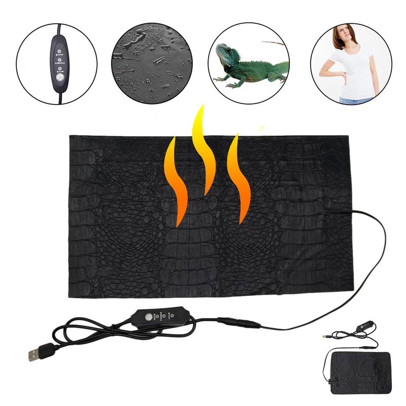 Heat Mat Seedling - USB Pet Heating Pad Terrarium Reptile