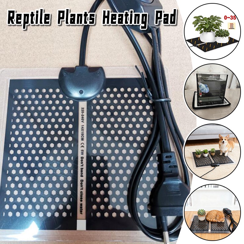 Heat Mat Seedling - 28x28cm Reptile Heat Mat Plants Heating