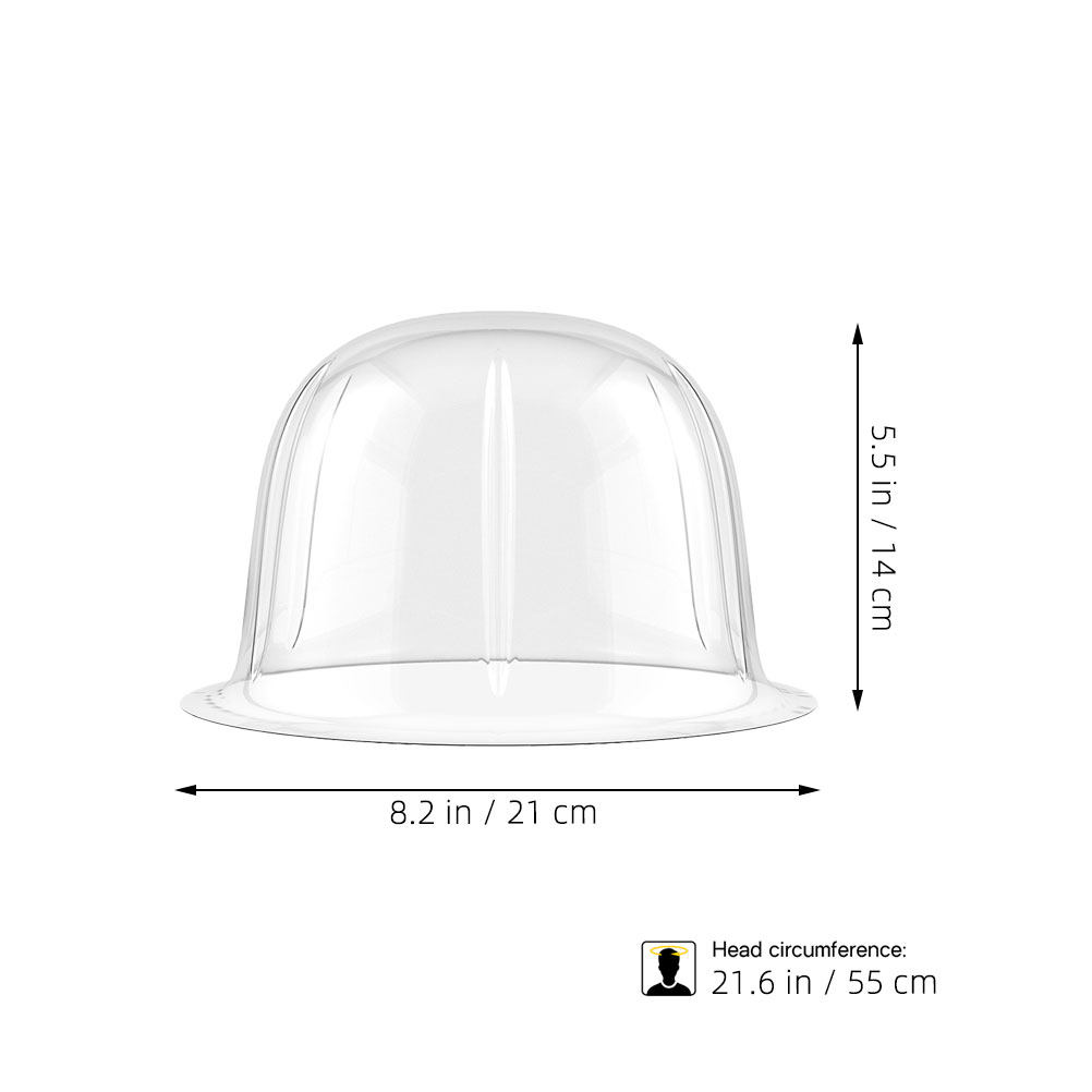 12Pcs Clear Plastic Dome Hat R - Plastic Dome Clear incelemesi ve fiyatı