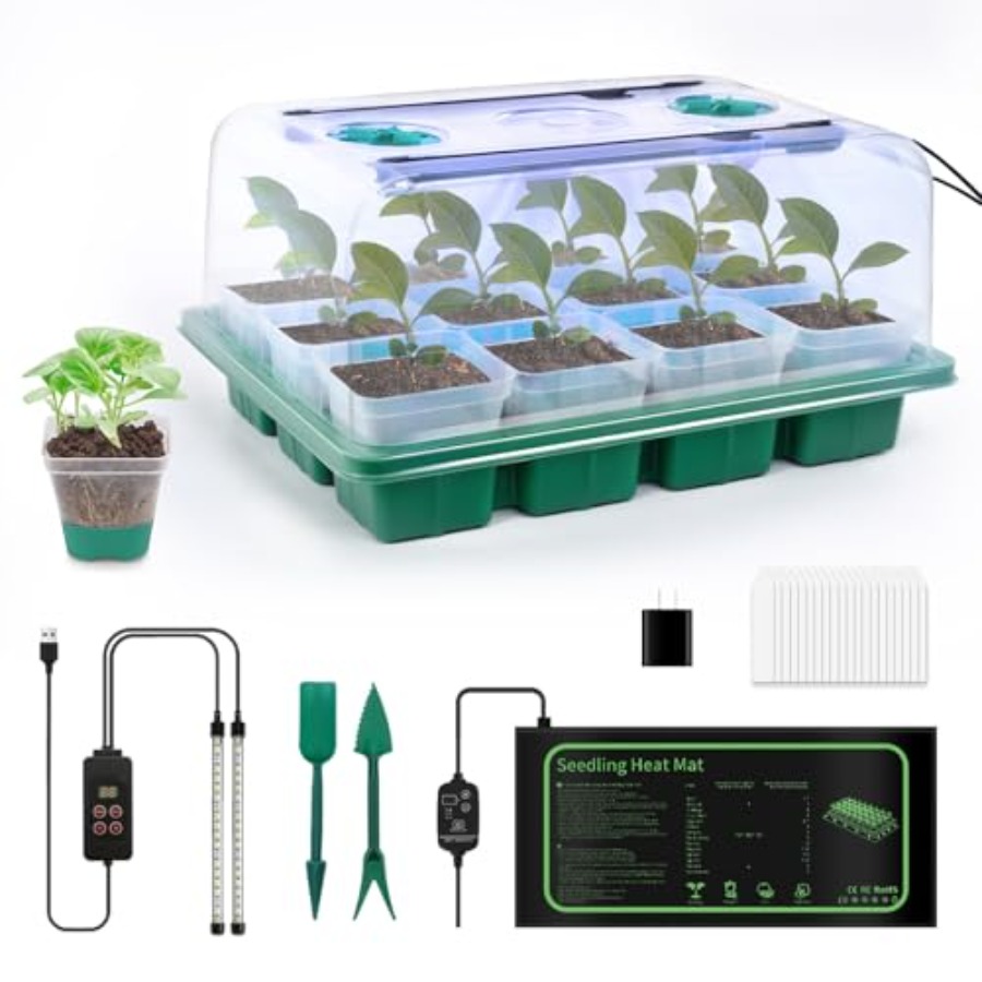 Seed Starter Kit with Grow Lig - Humidity Dome Kit incelemesi ve fiyatı