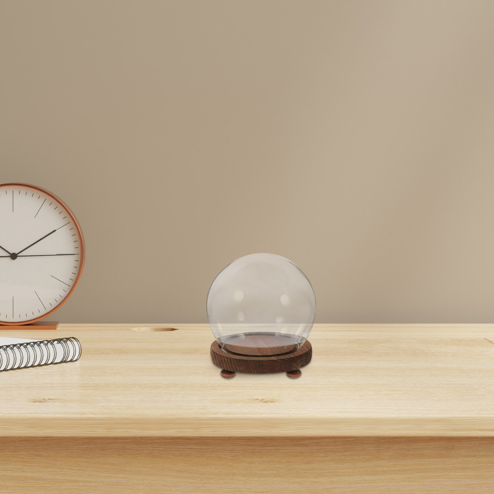 Spherical Glass Cover Ornament - Plastic Dome Clear incelemesi ve fiyatı