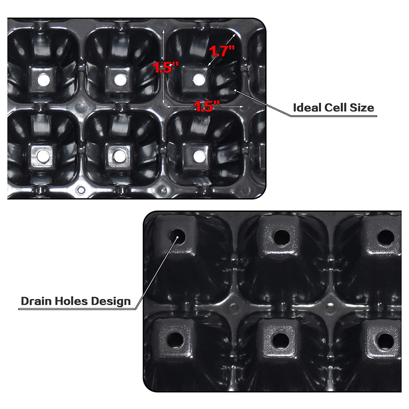 B84B-10 Pack Seed Starter Tray - Propagation Tray 72 incelemesi ve fiyatı