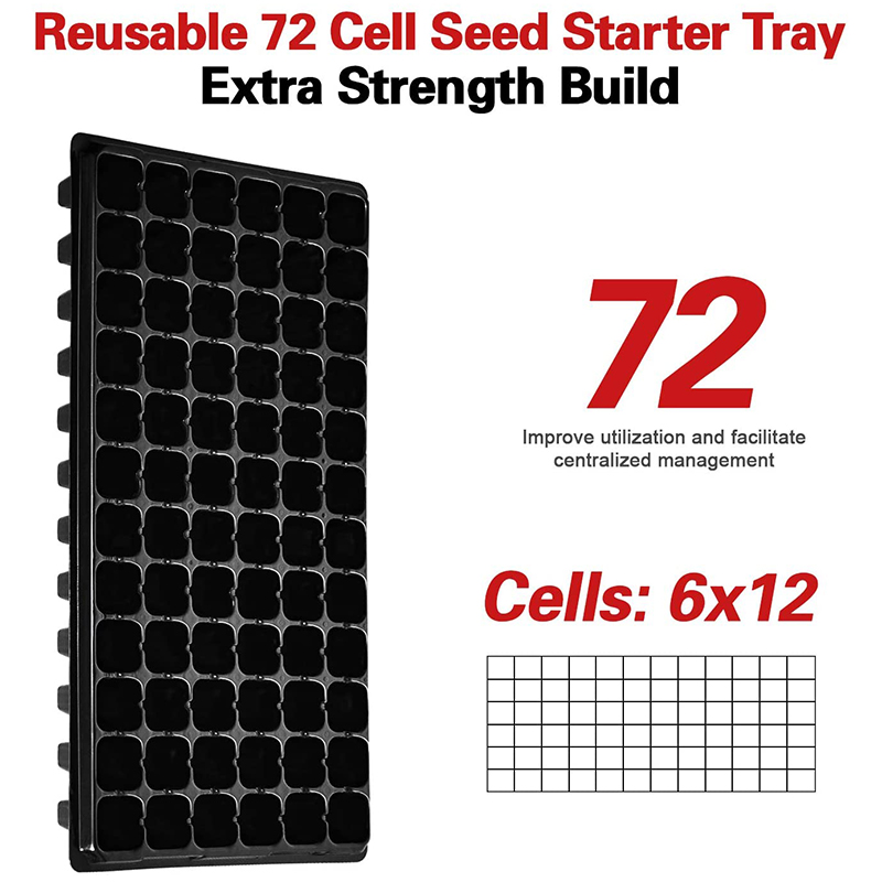 B84B-10 Pack Seed Starter Tray - Propagation Tray 72 incelemesi ve fiyatı