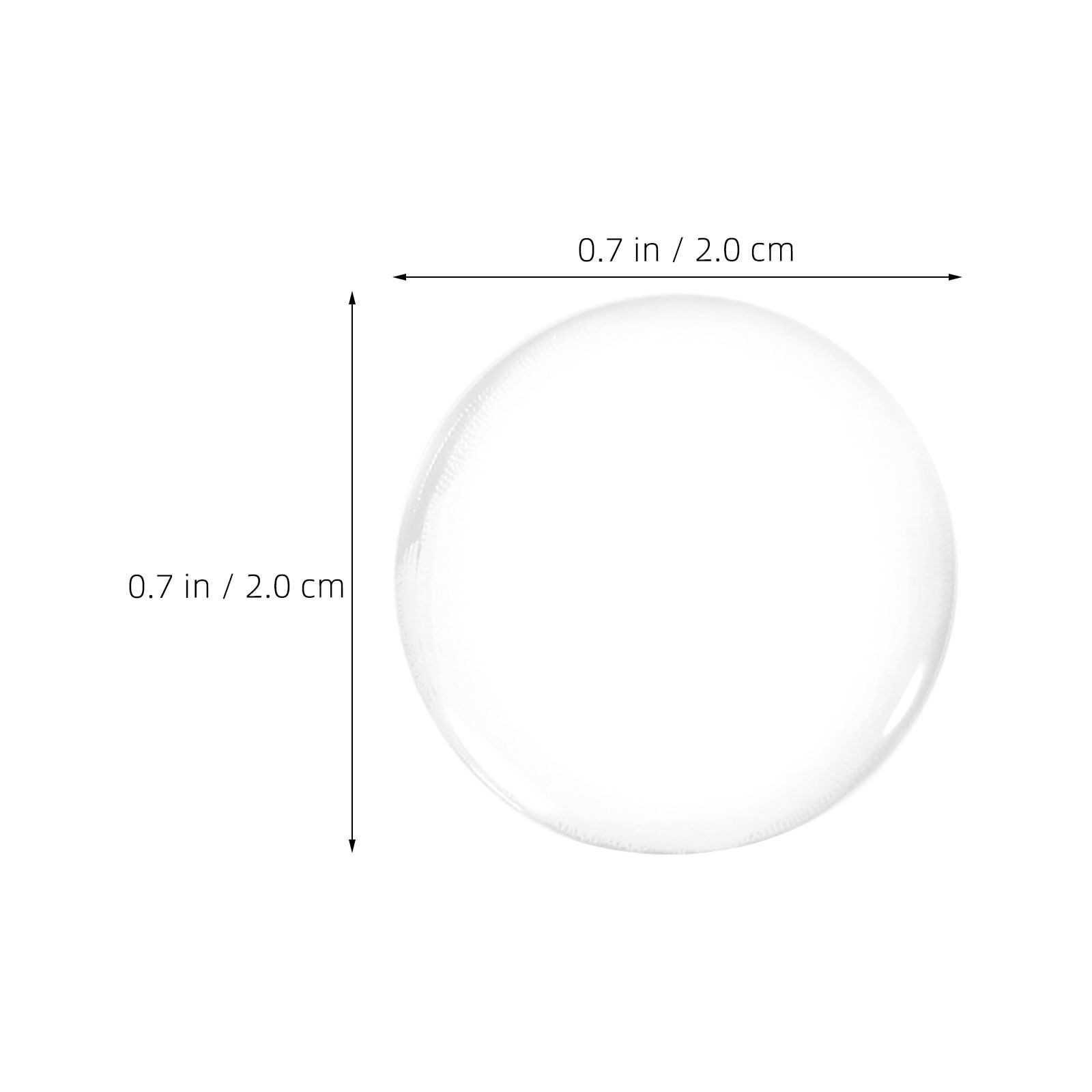 40Pcs Epoxy Dome Stickers Tran - Plastic Dome Clear incelemesi ve fiyatı