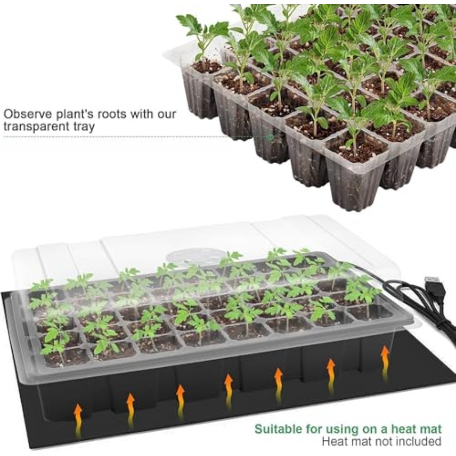 Seedling Trays Seed Starter Tr - Humidity Dome Kit incelemesi ve fiyatı