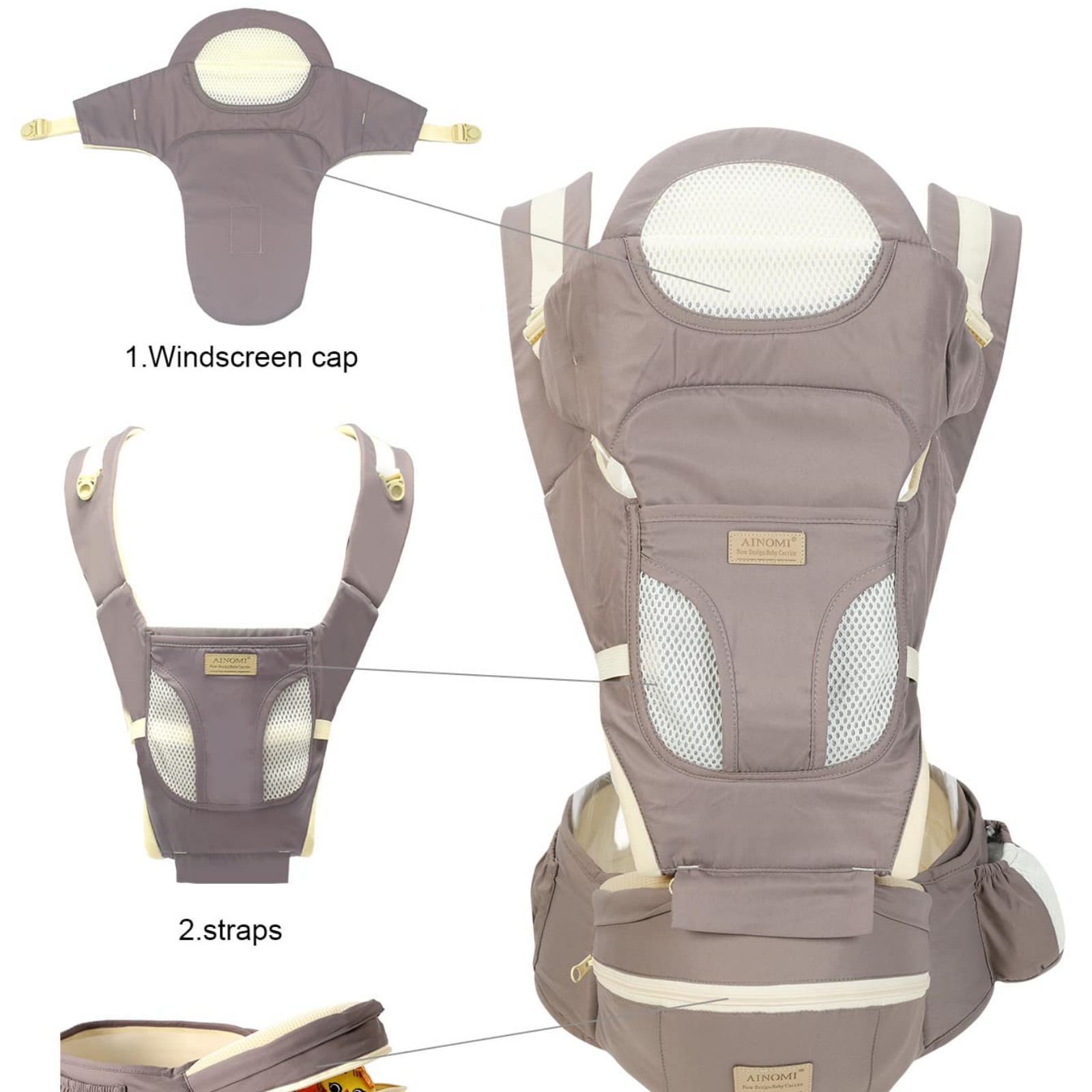 ErgoBaby Carrier with Hip Seat - Rooting Gel Clone incelemesi ve fiyatı