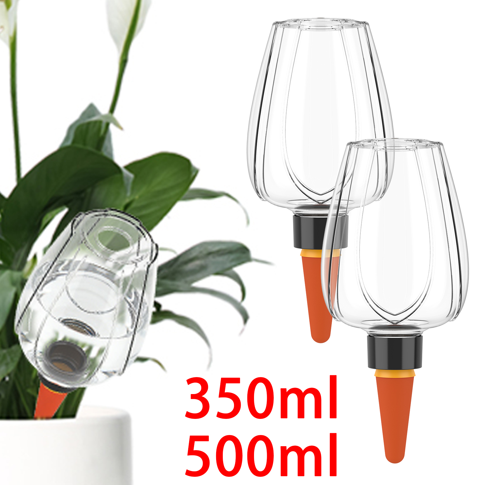 4Pcs Plant Watering Globe Clea - Self Watering Insert incelemesi ve fiyatı
