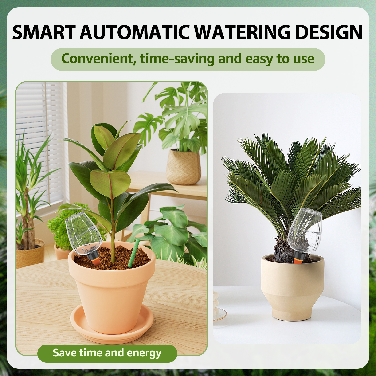 4Pcs Plant Watering Globe Clea - Self Watering Insert incelemesi ve fiyatı