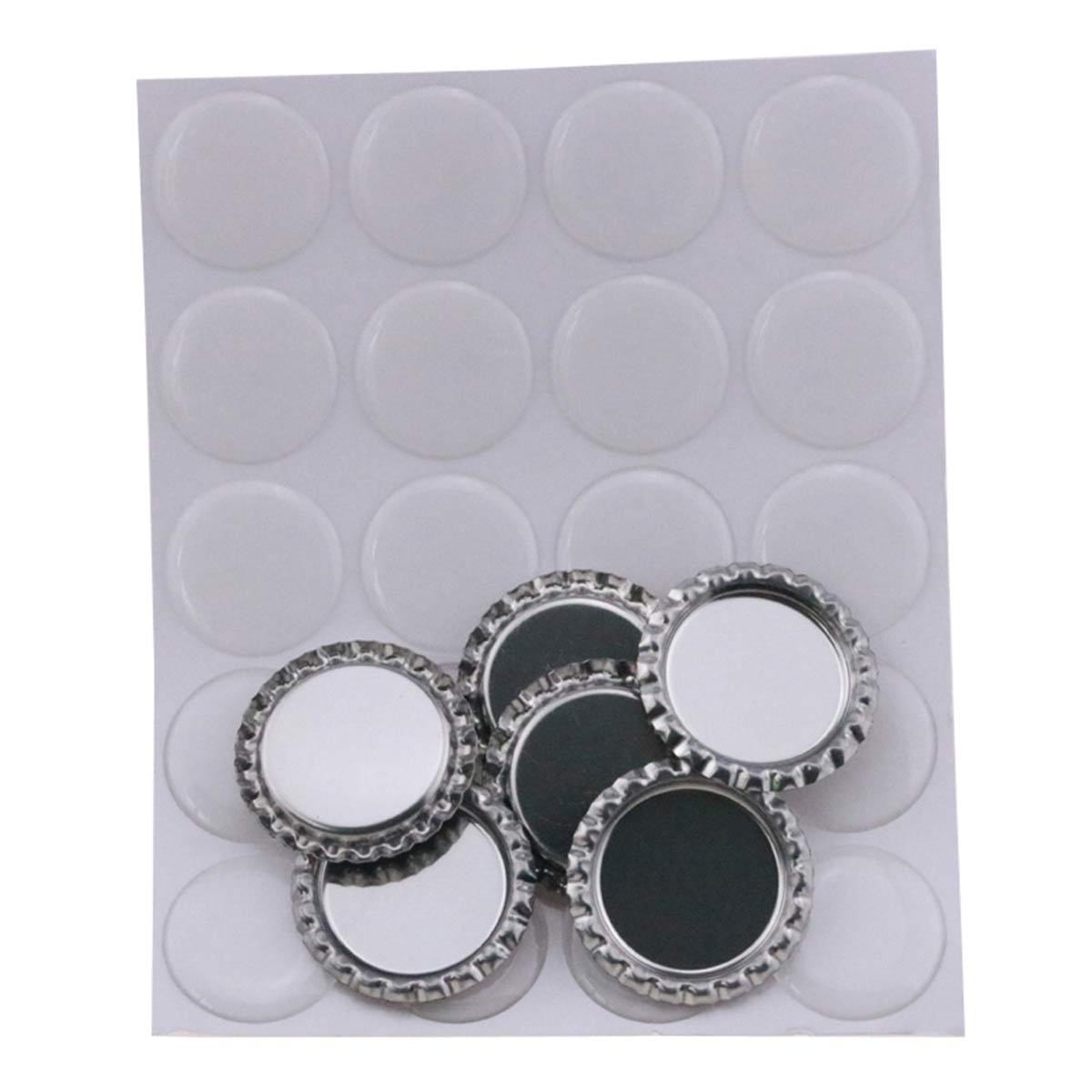 100PCS New Clear Epoxy Resin R - Plastic Dome Clear incelemesi ve fiyatı