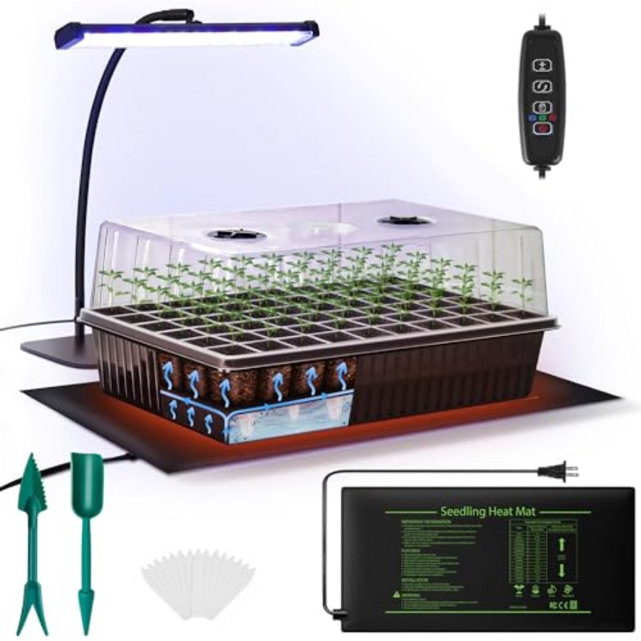 60-Cell Self-Watering Seed Sta - Humidity Dome Kit incelemesi ve fiyatı