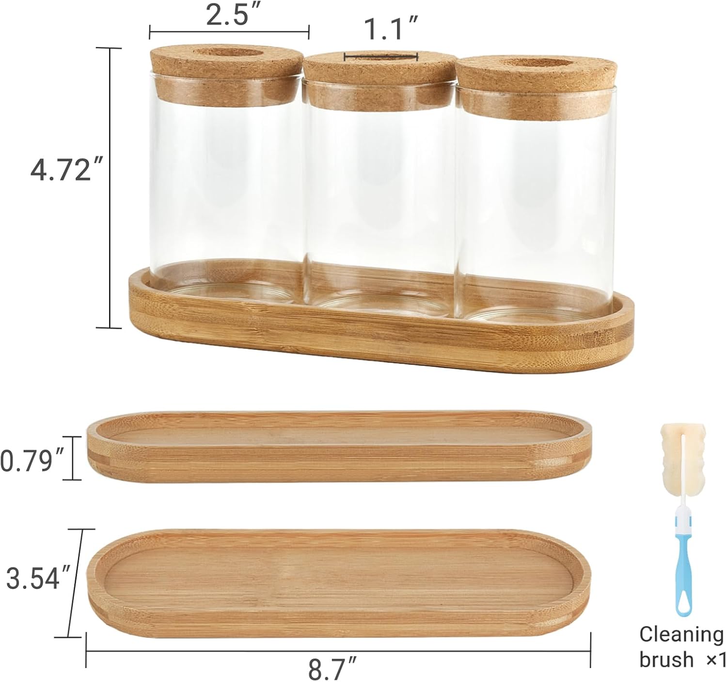 3 Pcs Glass Plant Propagation  - Propagation Station Vase incelemesi ve fiyatı