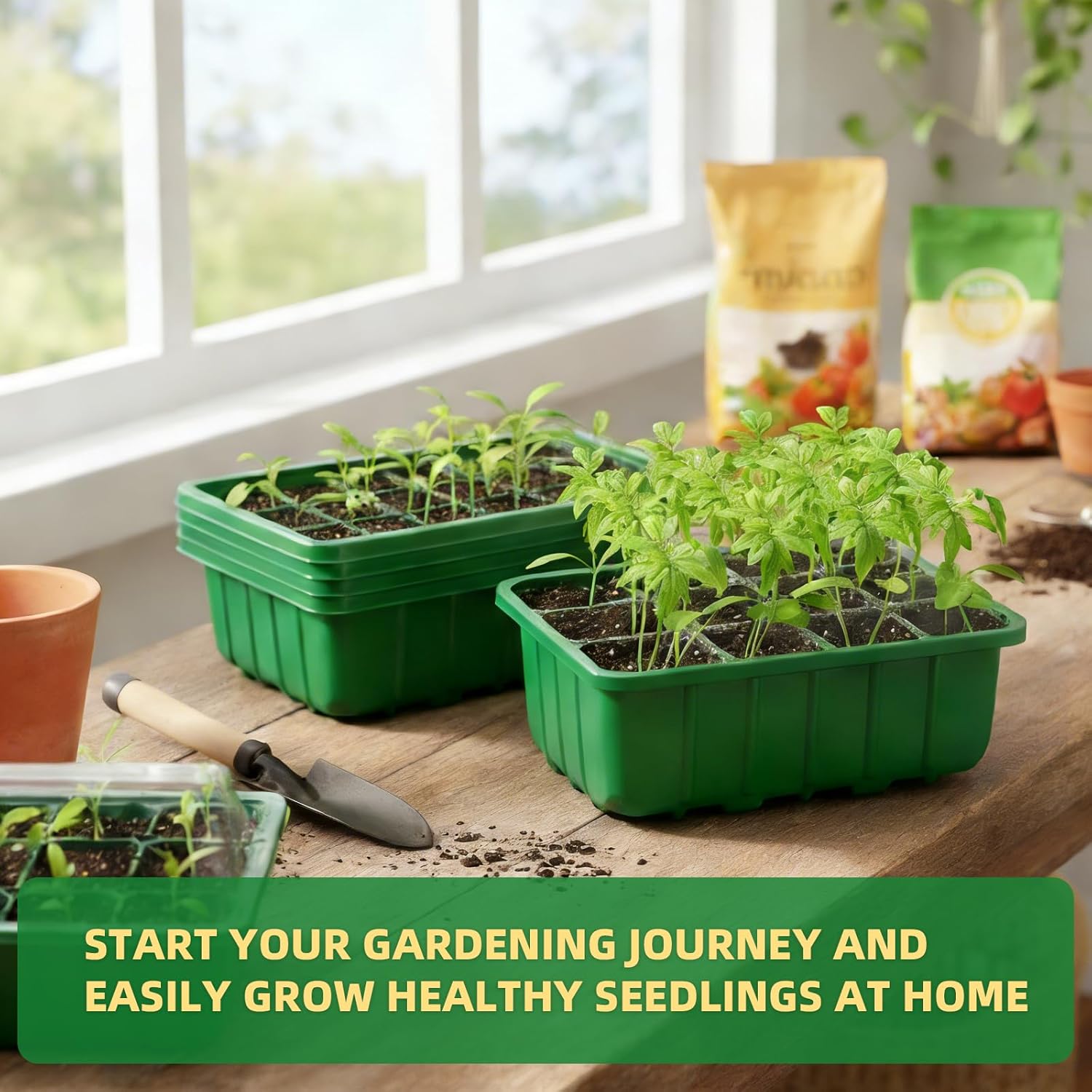 5-Pack Seed Starter Tray Kit w - Humidity Dome Kit incelemesi ve fiyatı