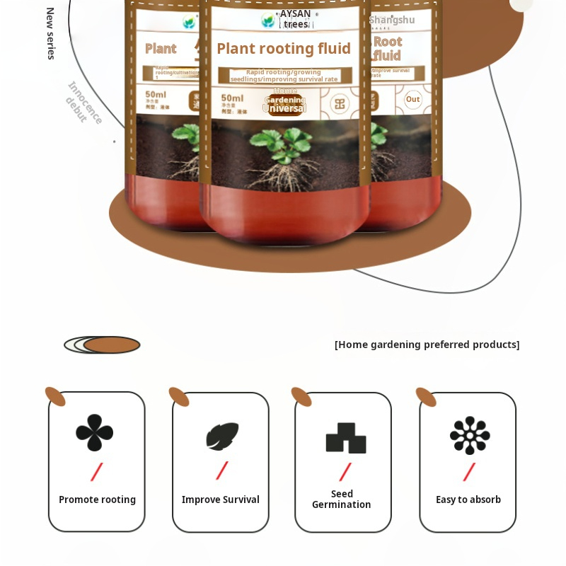 NEW 50ML Fast Rooting Stimulat - Root Stimulator Liquid incelemesi ve fiyatı