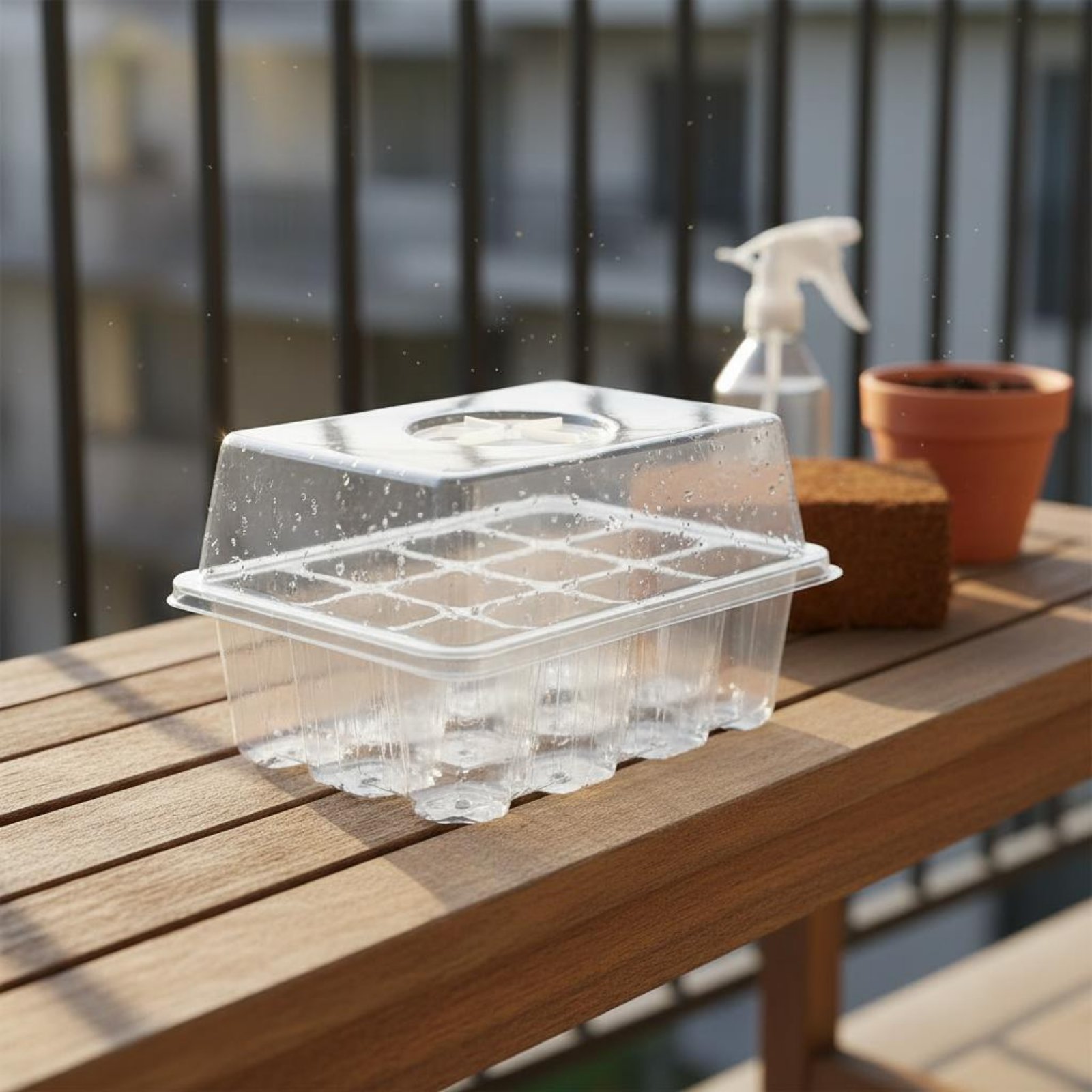 12 Compartment Germination Tra - Humidity Dome Kit incelemesi ve fiyatı