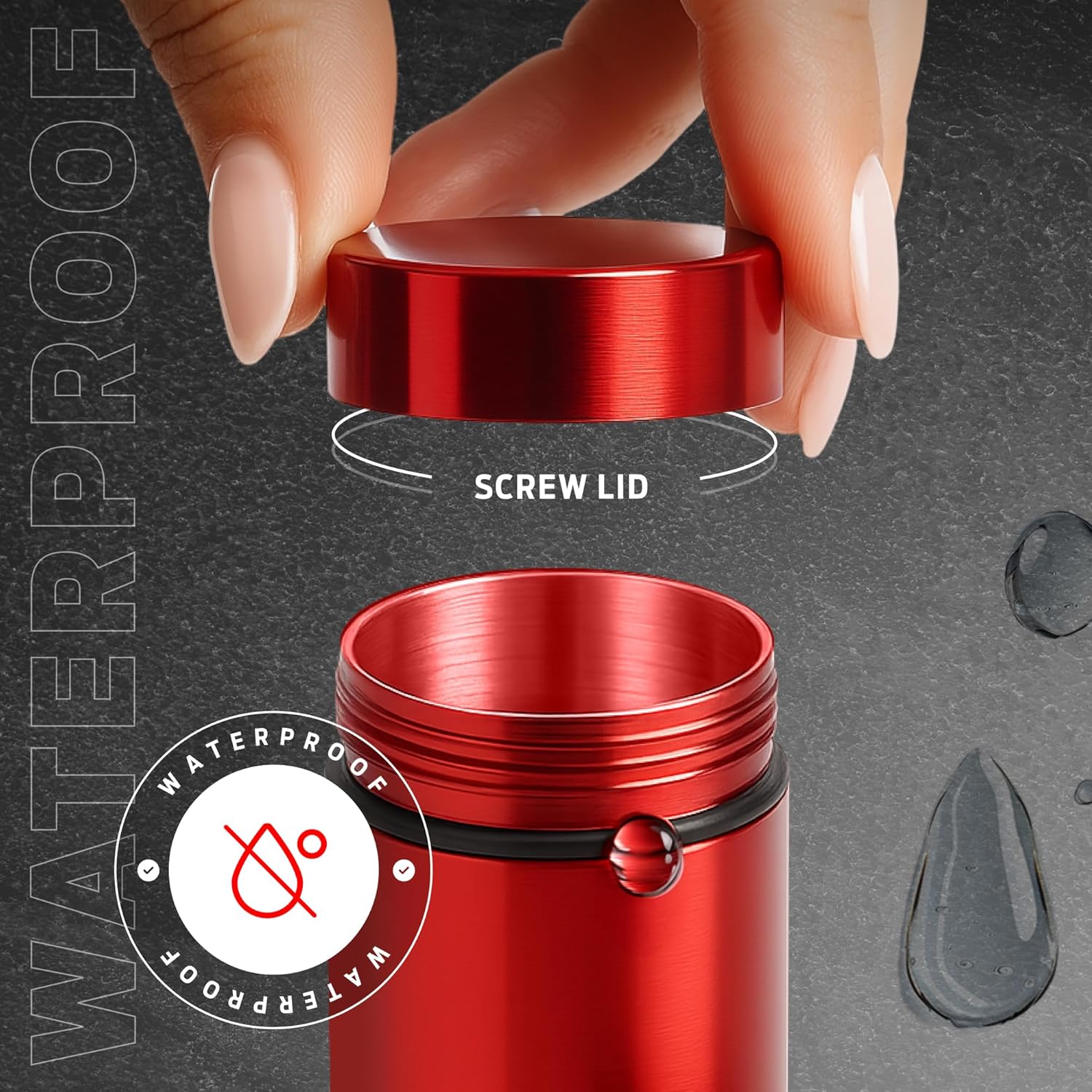 50ml Smell Proof Aluminum Jar  - Misting Bottle Fine incelemesi ve fiyatı