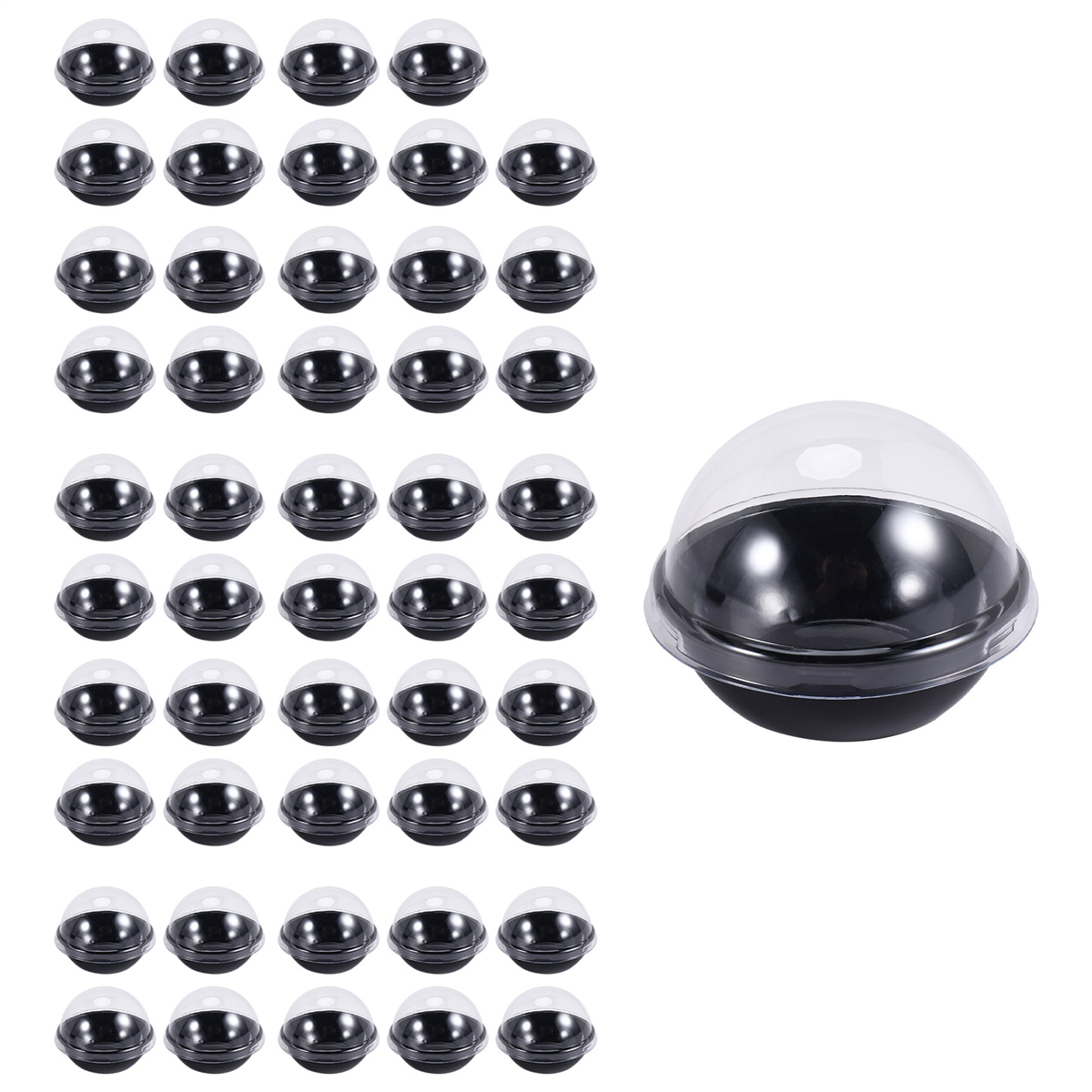 50 Pack Clear Plastic Mini Cup - Plastic Dome Clear incelemesi ve fiyatı