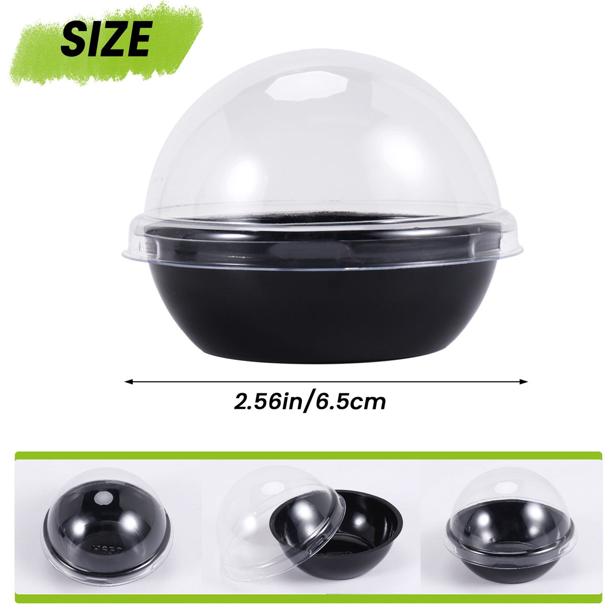50 Pack Clear Plastic Mini Cup - Plastic Dome Clear incelemesi ve fiyatı
