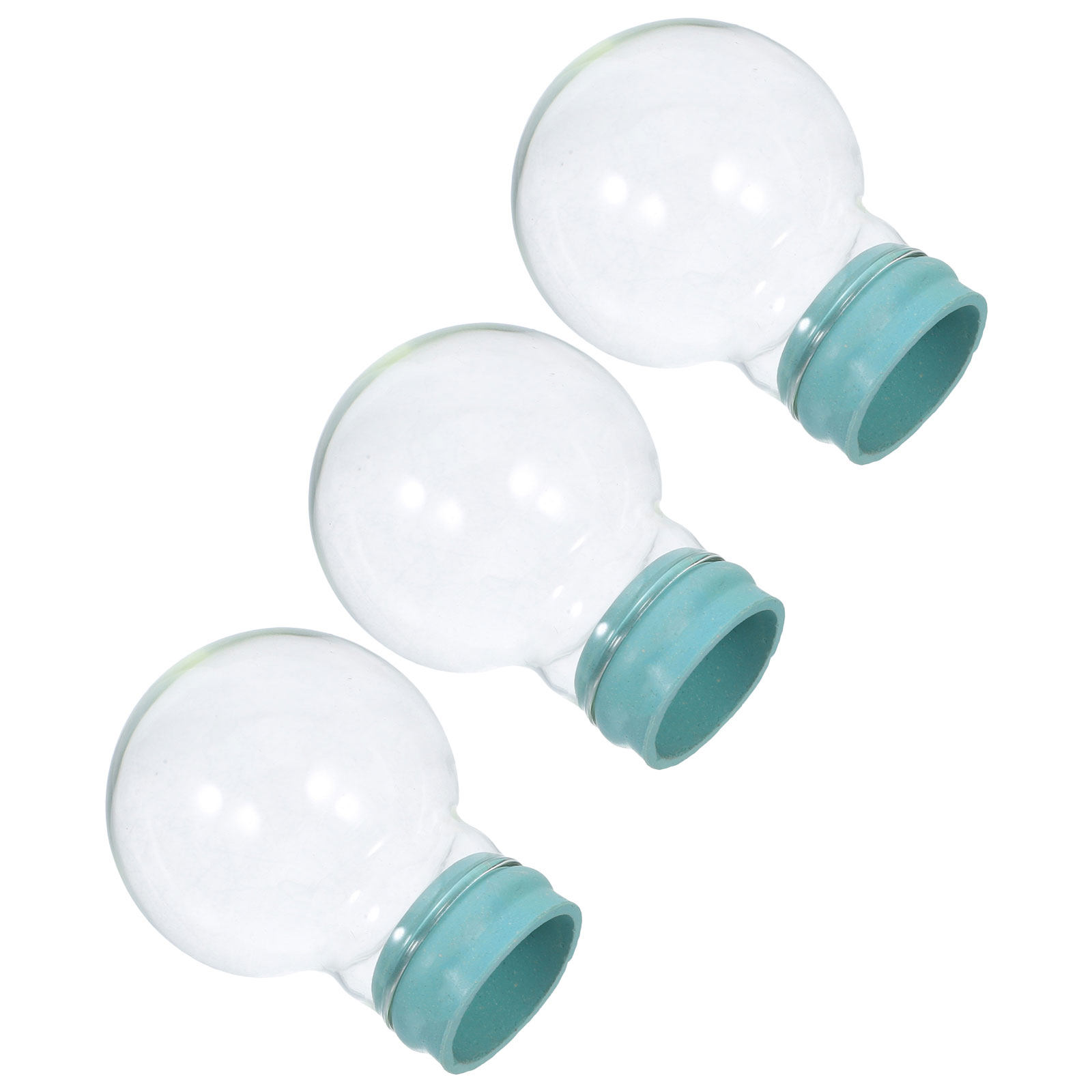 3Pcs Empty Snow Globe Glass Do - Plastic Dome Clear incelemesi ve fiyatı