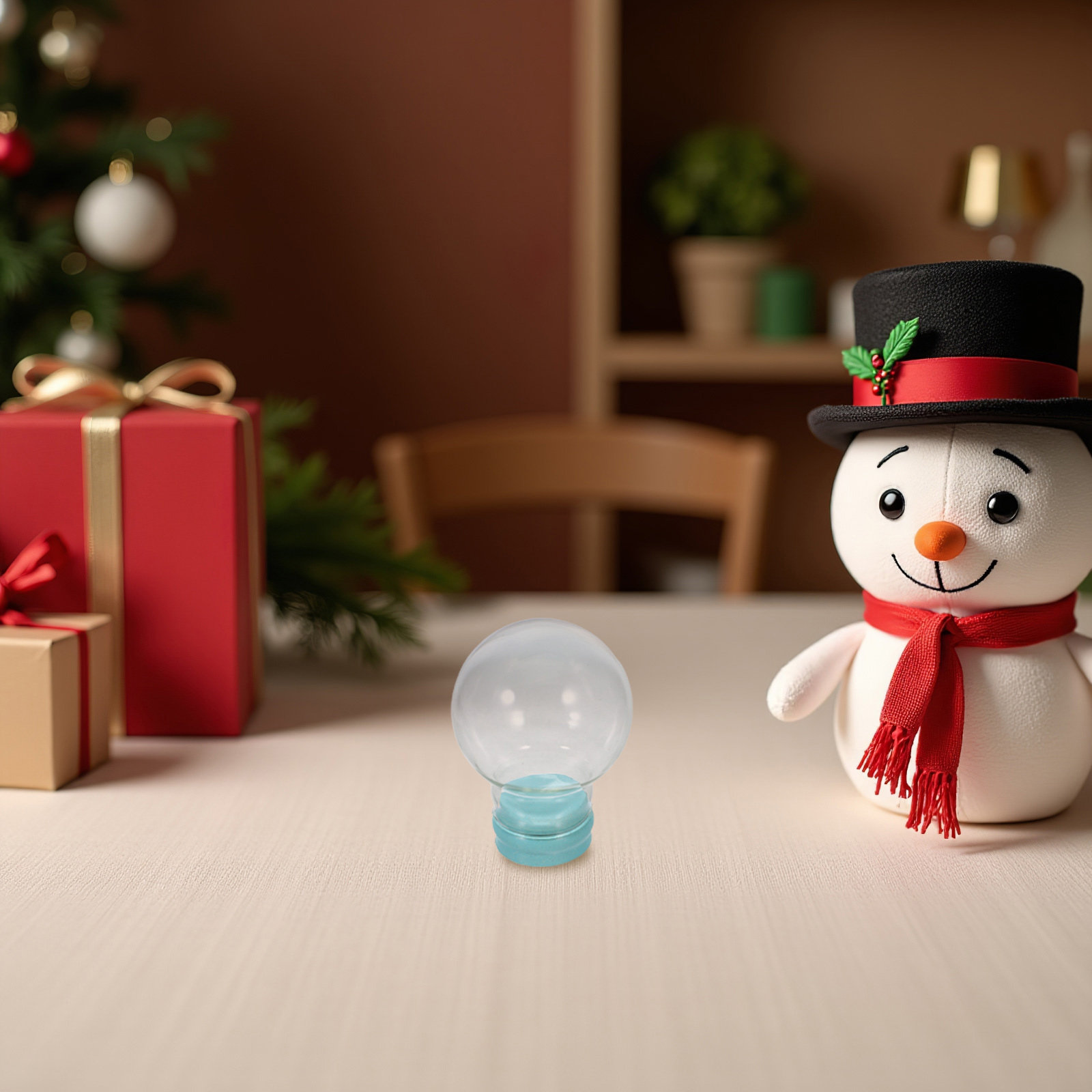 3Pcs Empty Snow Globe Glass Do - Plastic Dome Clear incelemesi ve fiyatı