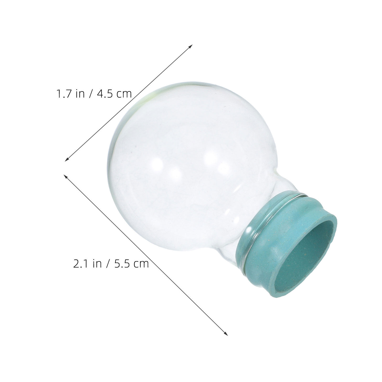3Pcs Empty Snow Globe Glass Do - Plastic Dome Clear incelemesi ve fiyatı