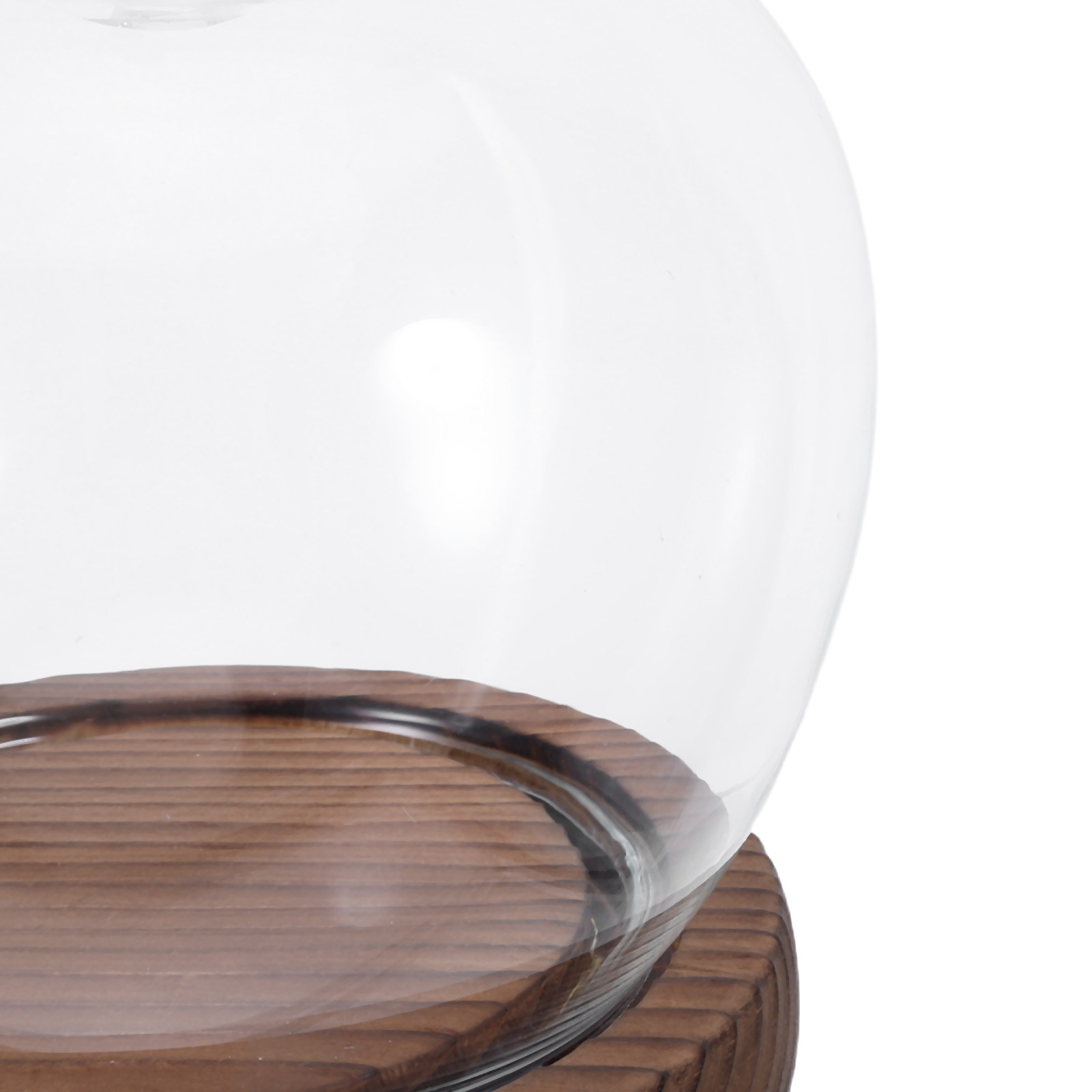 Clear Glass Dome Display with  - Plastic Dome Clear incelemesi ve fiyatı