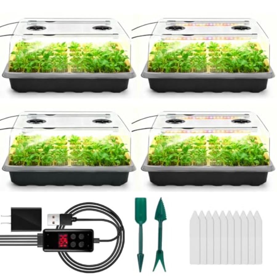 Seed Starter Tray with Grow Li - Humidity Dome Kit incelemesi ve fiyatı