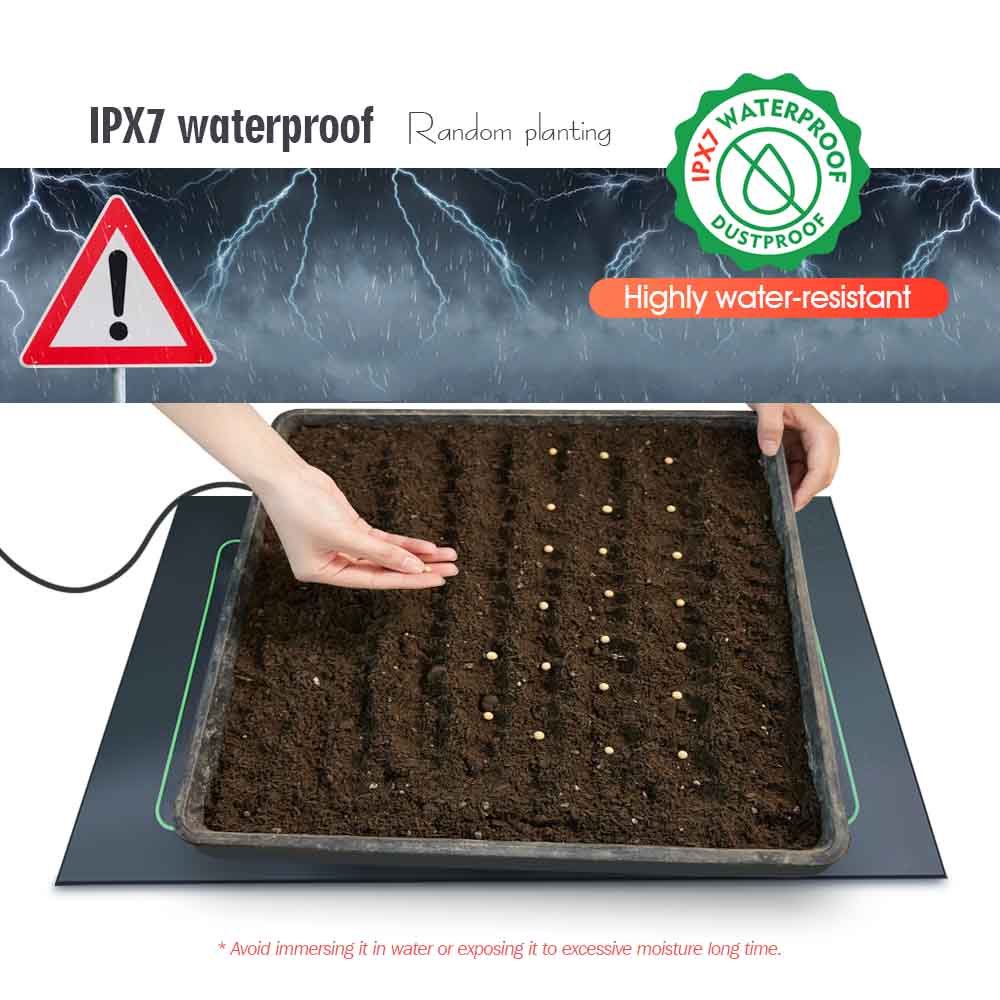 9-100W PVC Plants Heating Pad  - Heat Mat Seedling incelemesi ve fiyatı