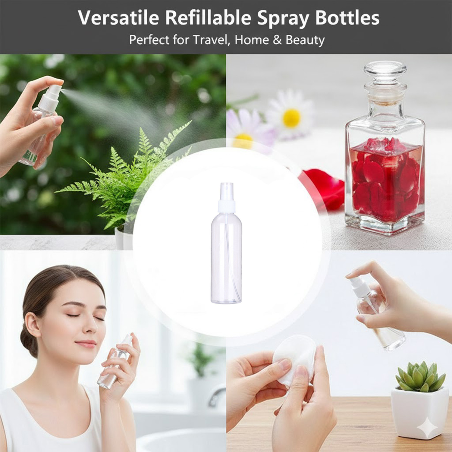 100ml Small Fine Mist Spray Bo - Misting Bottle Fine incelemesi ve fiyatı