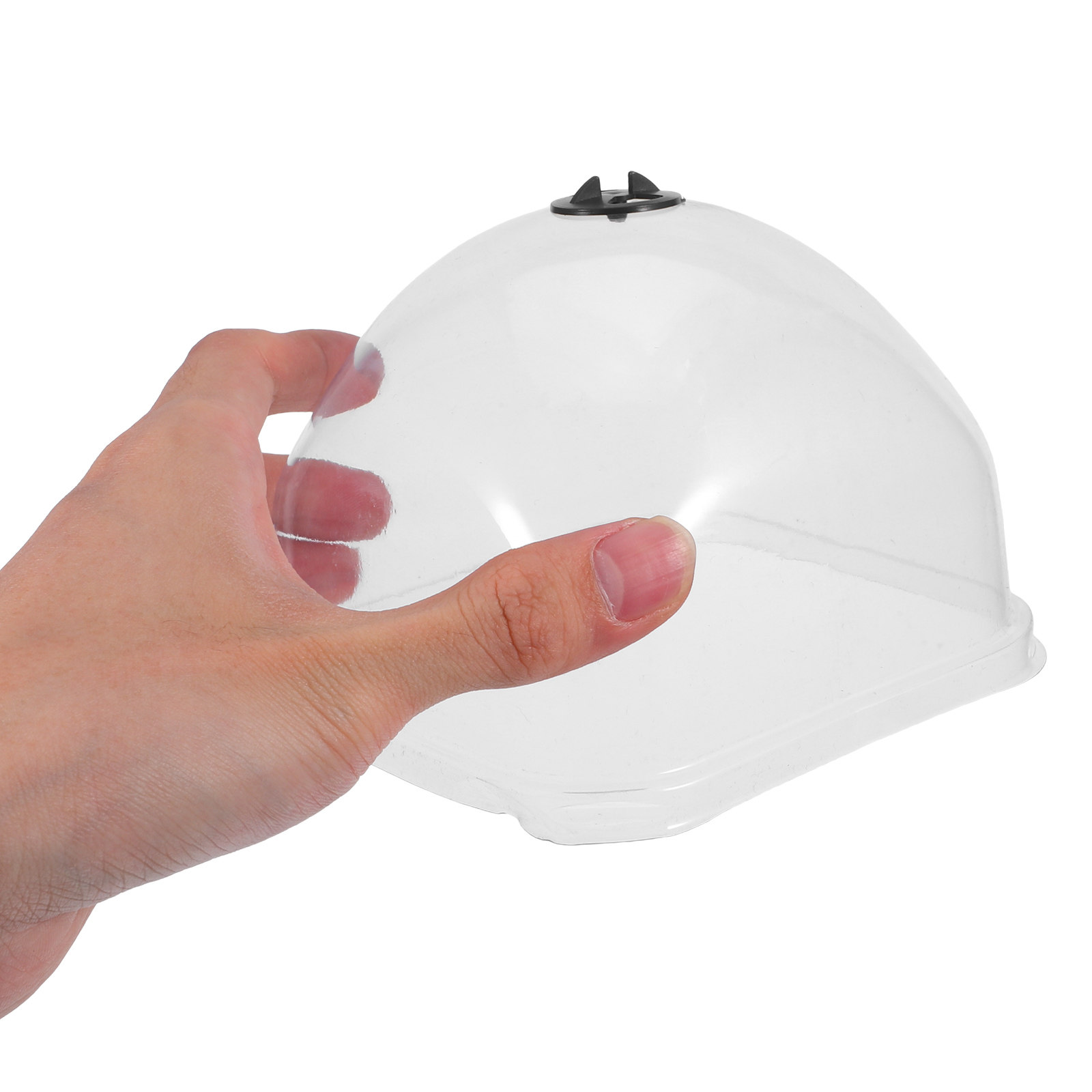 6Pcs Plant Cover Humidity Dome - Plastic Dome Clear incelemesi ve fiyatı