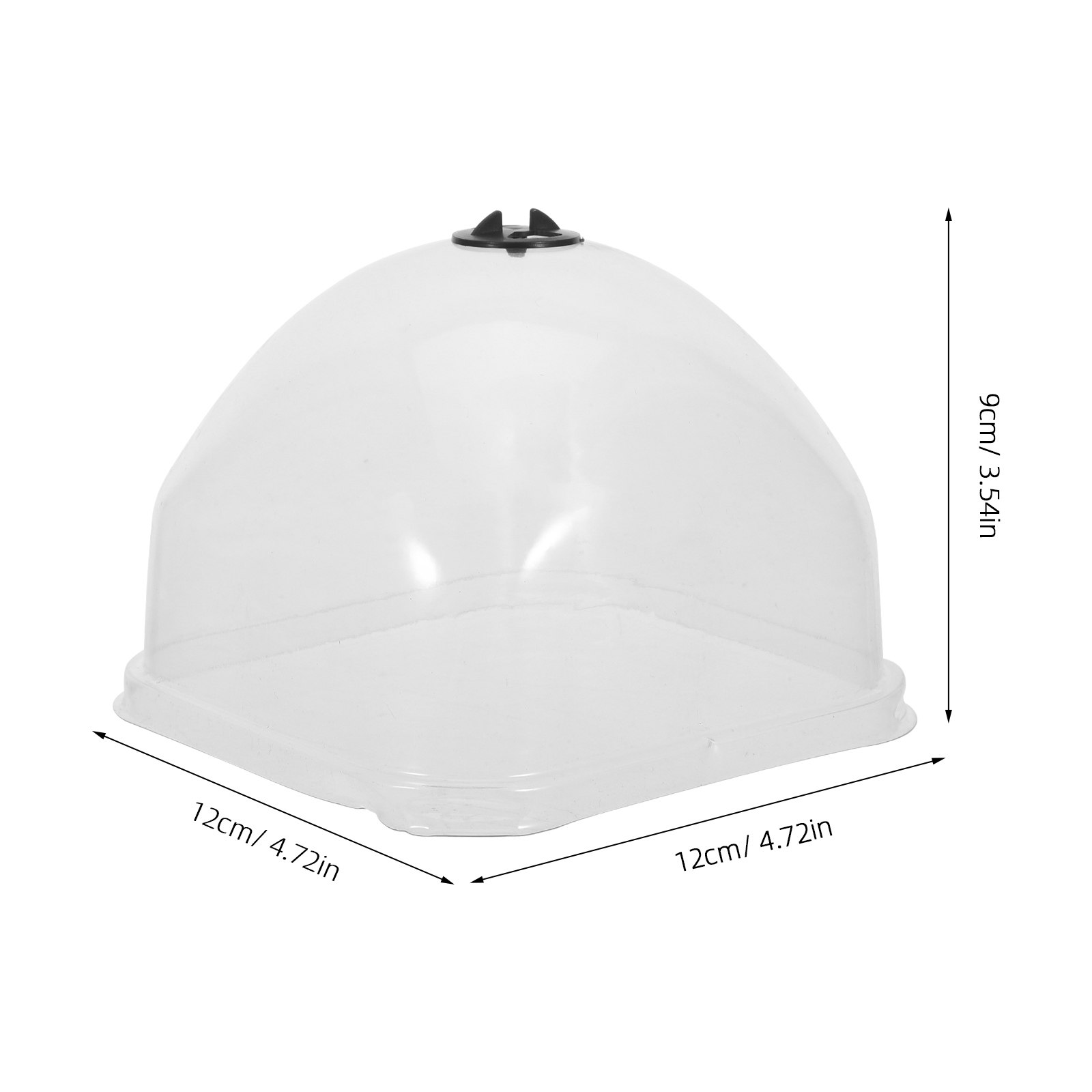 6Pcs Plant Cover Humidity Dome - Plastic Dome Clear incelemesi ve fiyatı