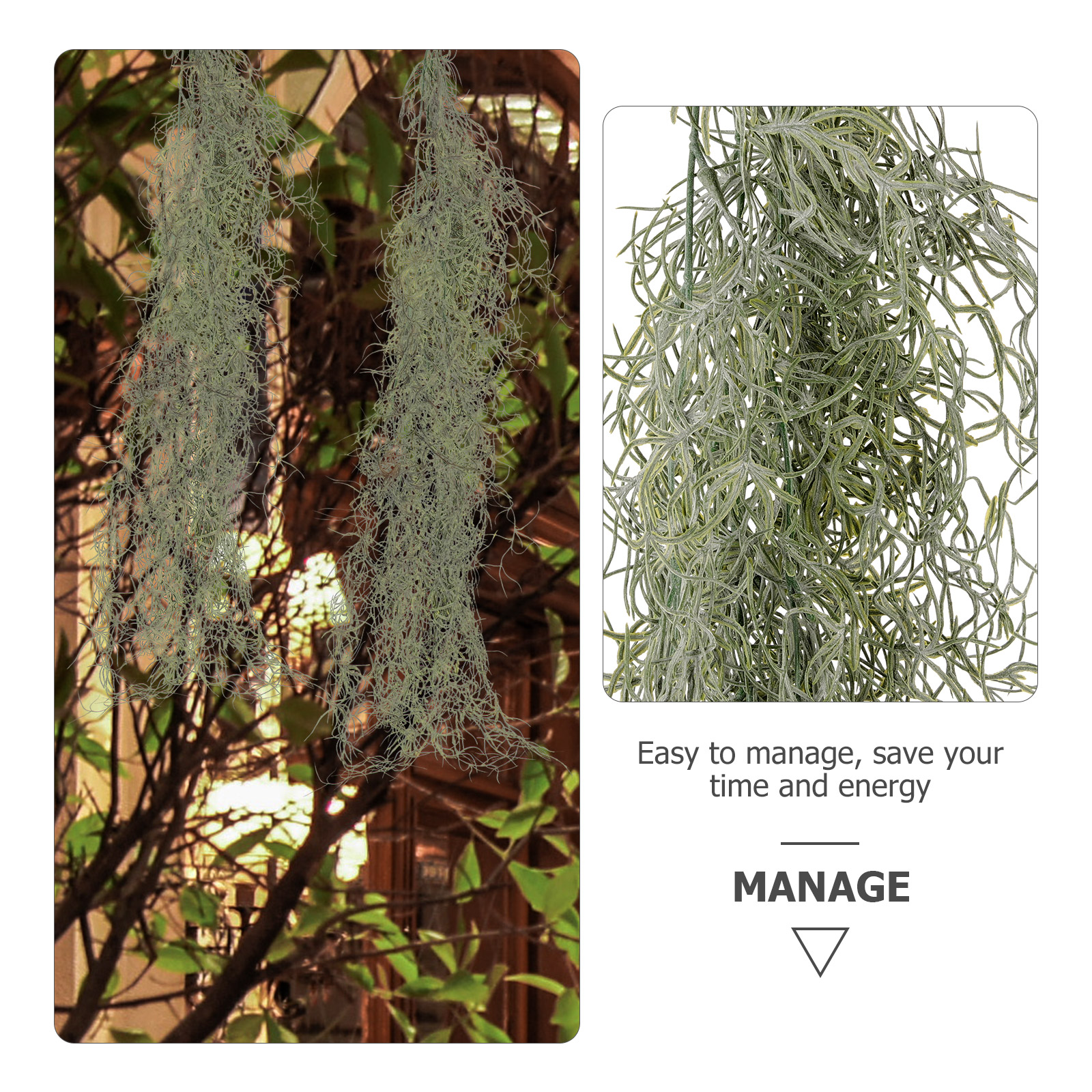 Hanging Decor Artificial Dried - Sphagnum Moss Dry incelemesi ve fiyatı