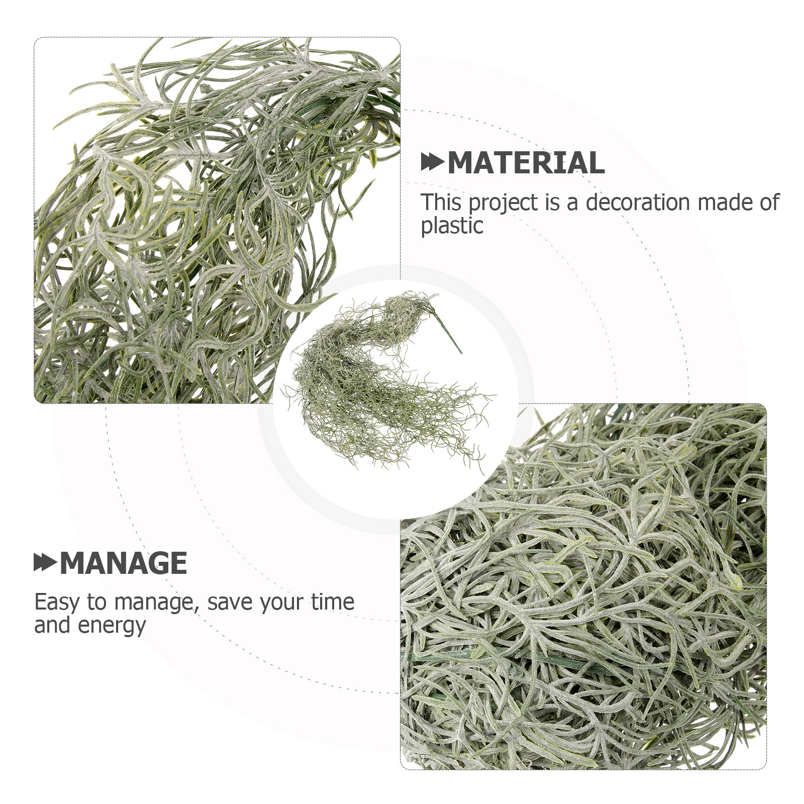 Hanging Decor Artificial Dried - Sphagnum Moss Dry incelemesi ve fiyatı