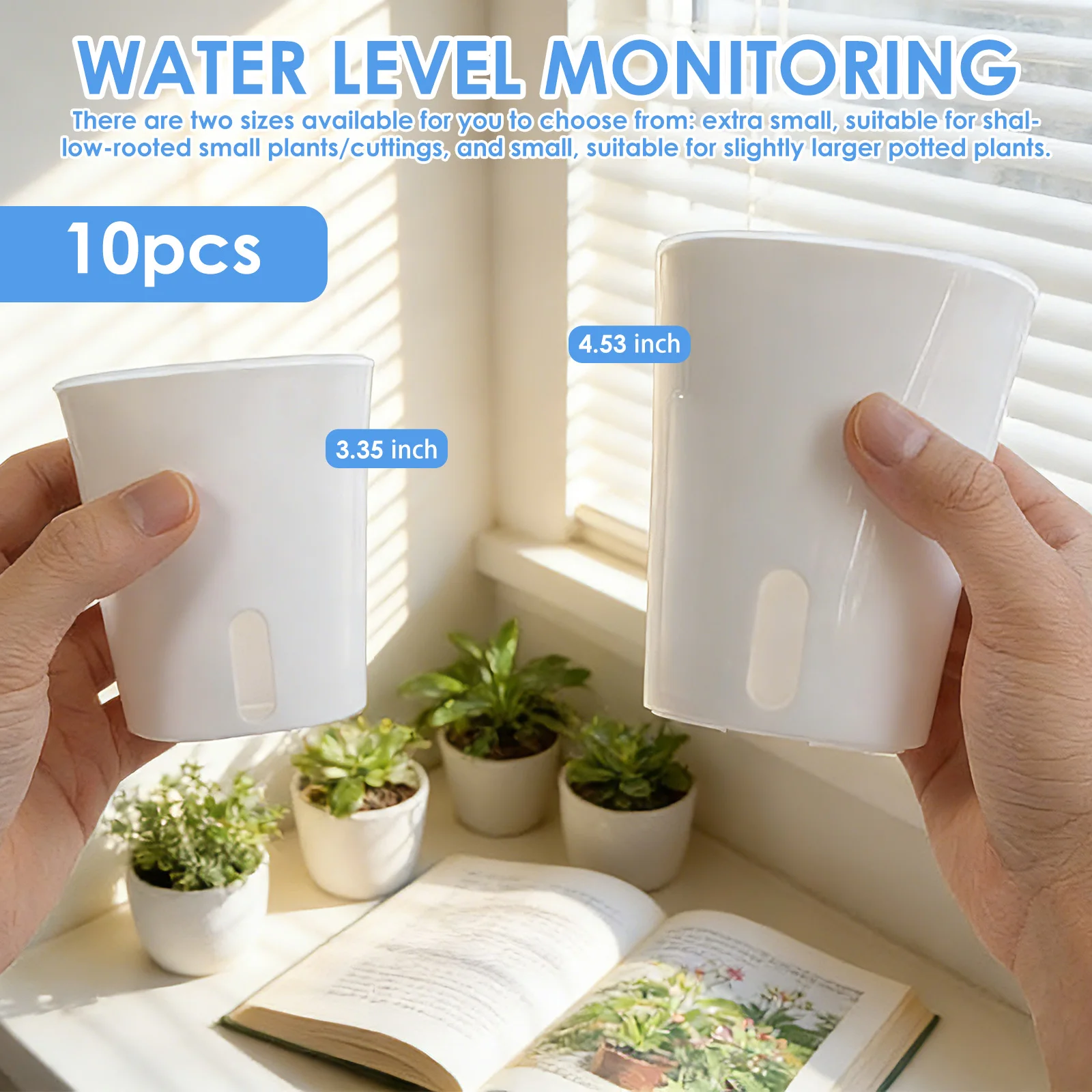 10 Pcs Self Watering Planter L - Self Watering Insert incelemesi ve fiyatı
