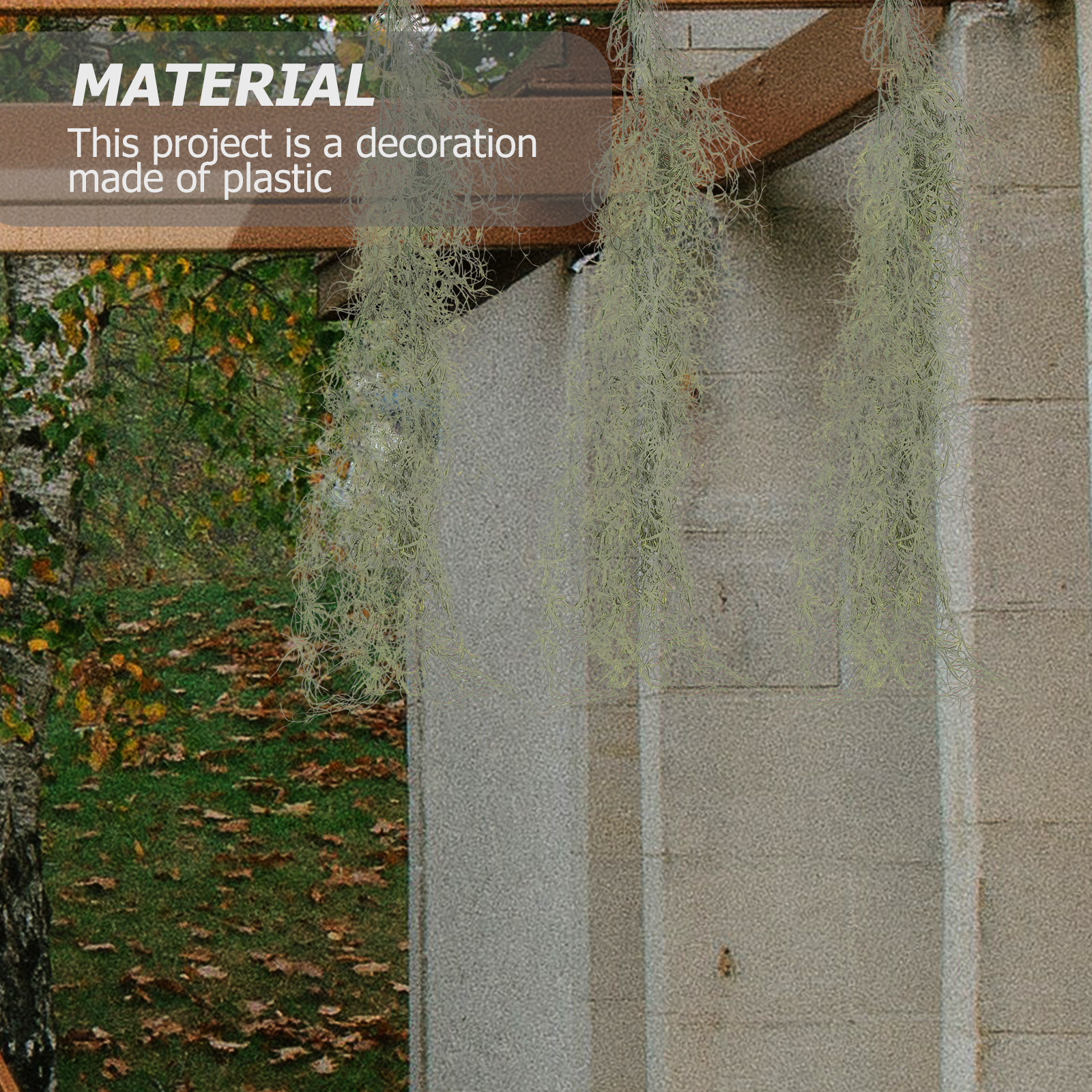 Hanging Moss Decor Artificial  - Sphagnum Moss Dry incelemesi ve fiyatı