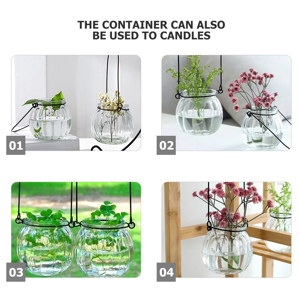 6Pcs Clear Glass Wall Planters - Propagation Station Vase incelemesi ve fiyatı