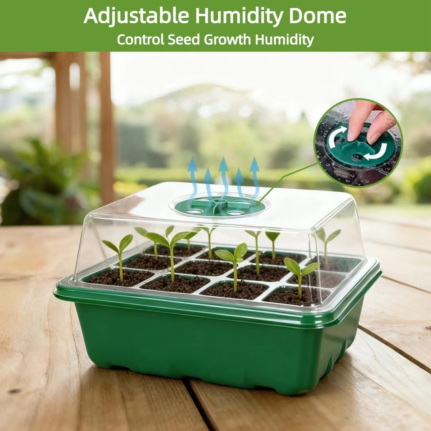 3Pcs Seed Starter Tray Mini Gr - Humidity Dome Kit incelemesi ve fiyatı