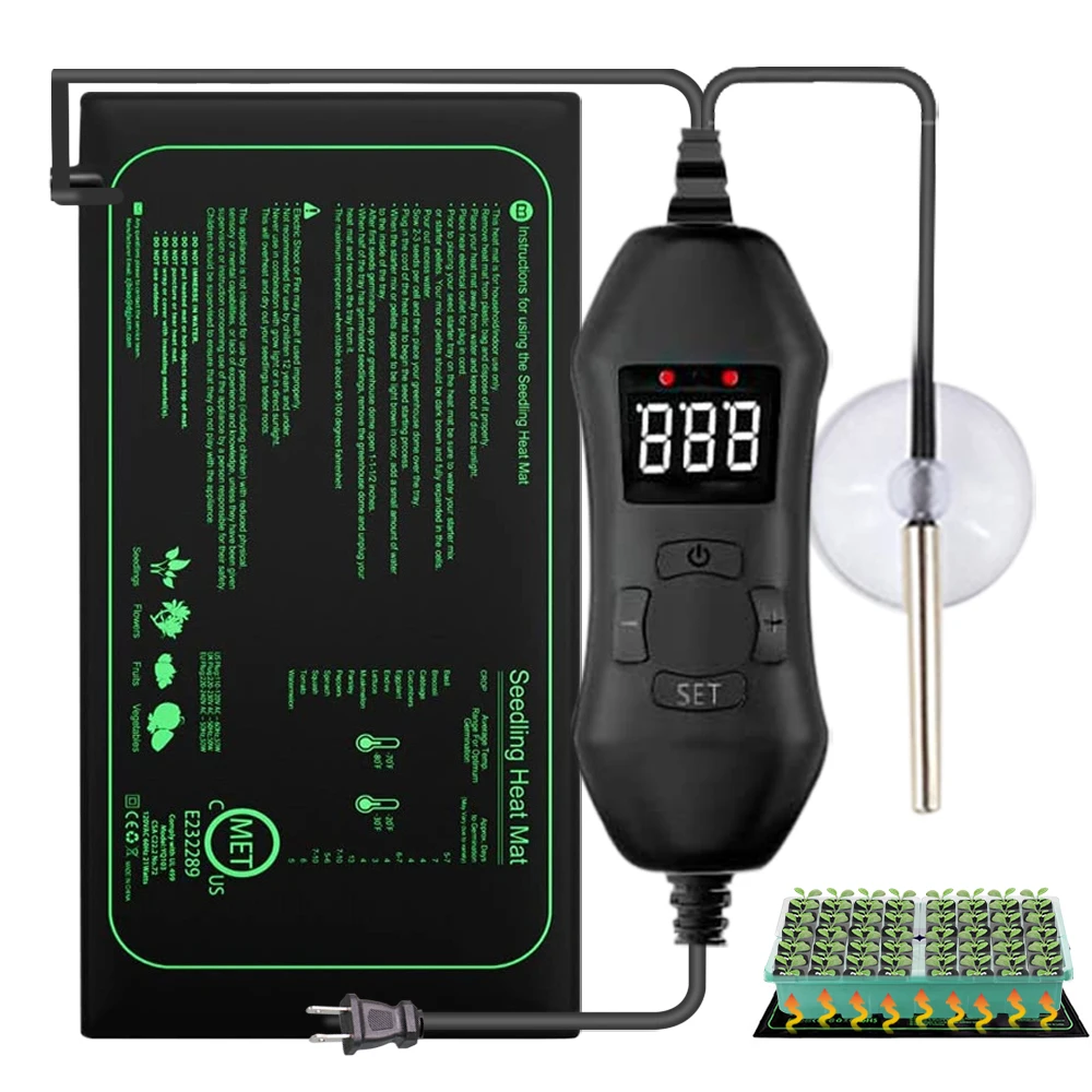 50W EU-US/UK/AU Adjustable The - Heat Mat Seedling incelemesi ve fiyatı