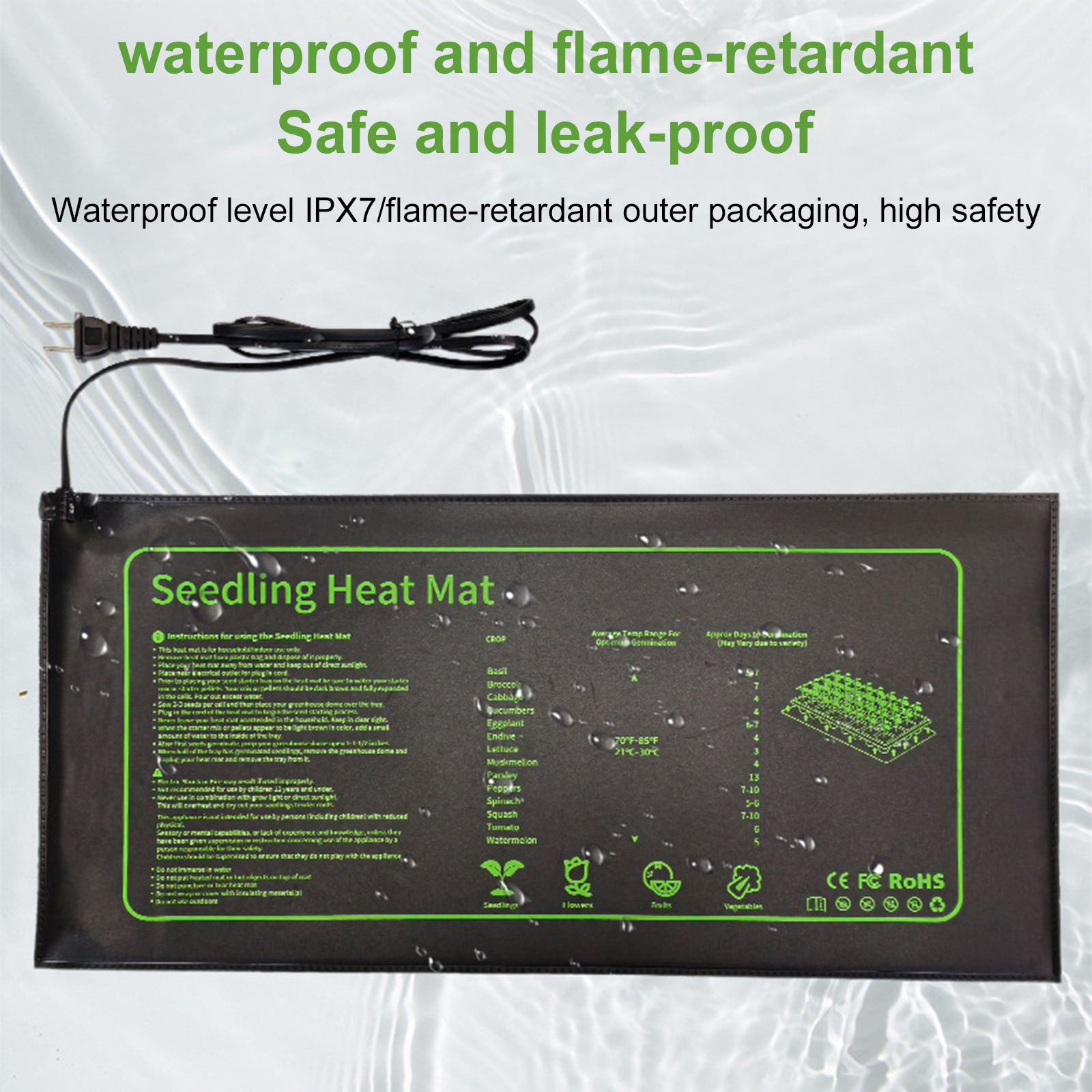 20W Plants Seedling Heating Pa - Heat Mat Seedling incelemesi ve fiyatı