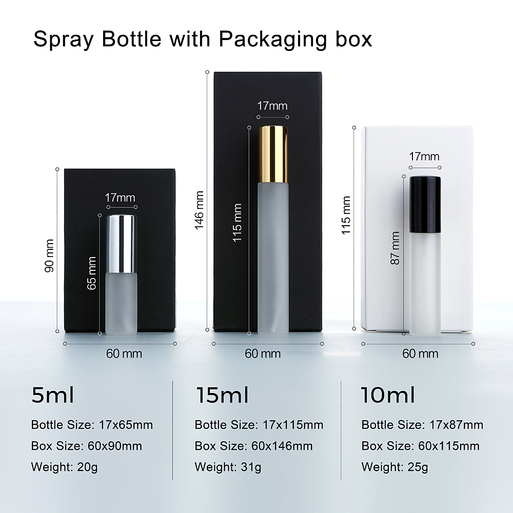 50Pcs 5/10/15ml Perfume Bottle - Misting Bottle Fine incelemesi ve fiyatı