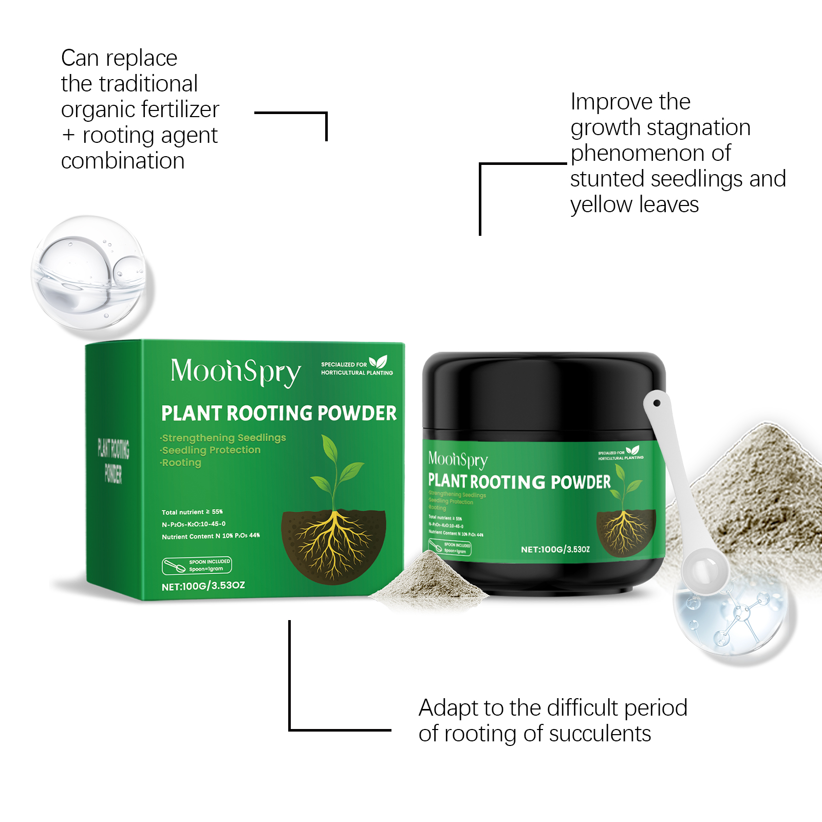 100g Plant Rooting Powder for  - Rooting Hormone Powder incelemesi ve fiyatı