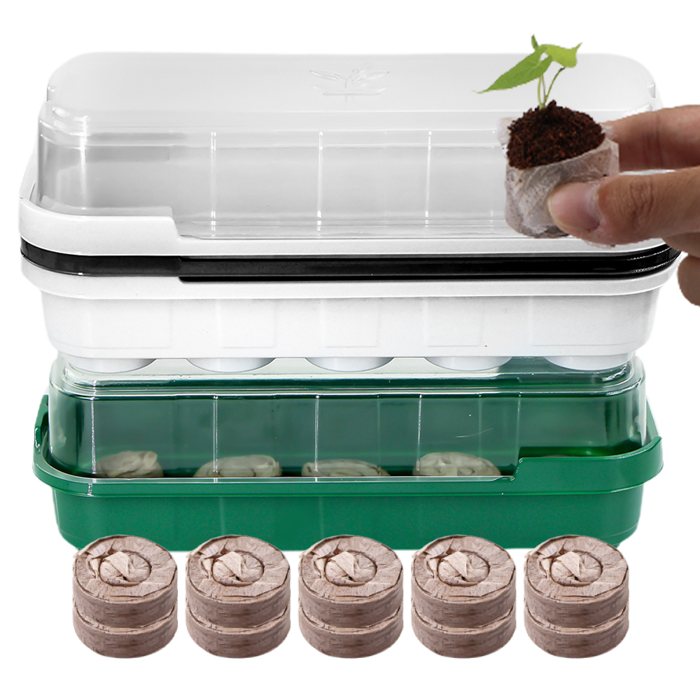 10 Cells Seedling Trays Germin - Peat Pellet Tray incelemesi ve fiyatı