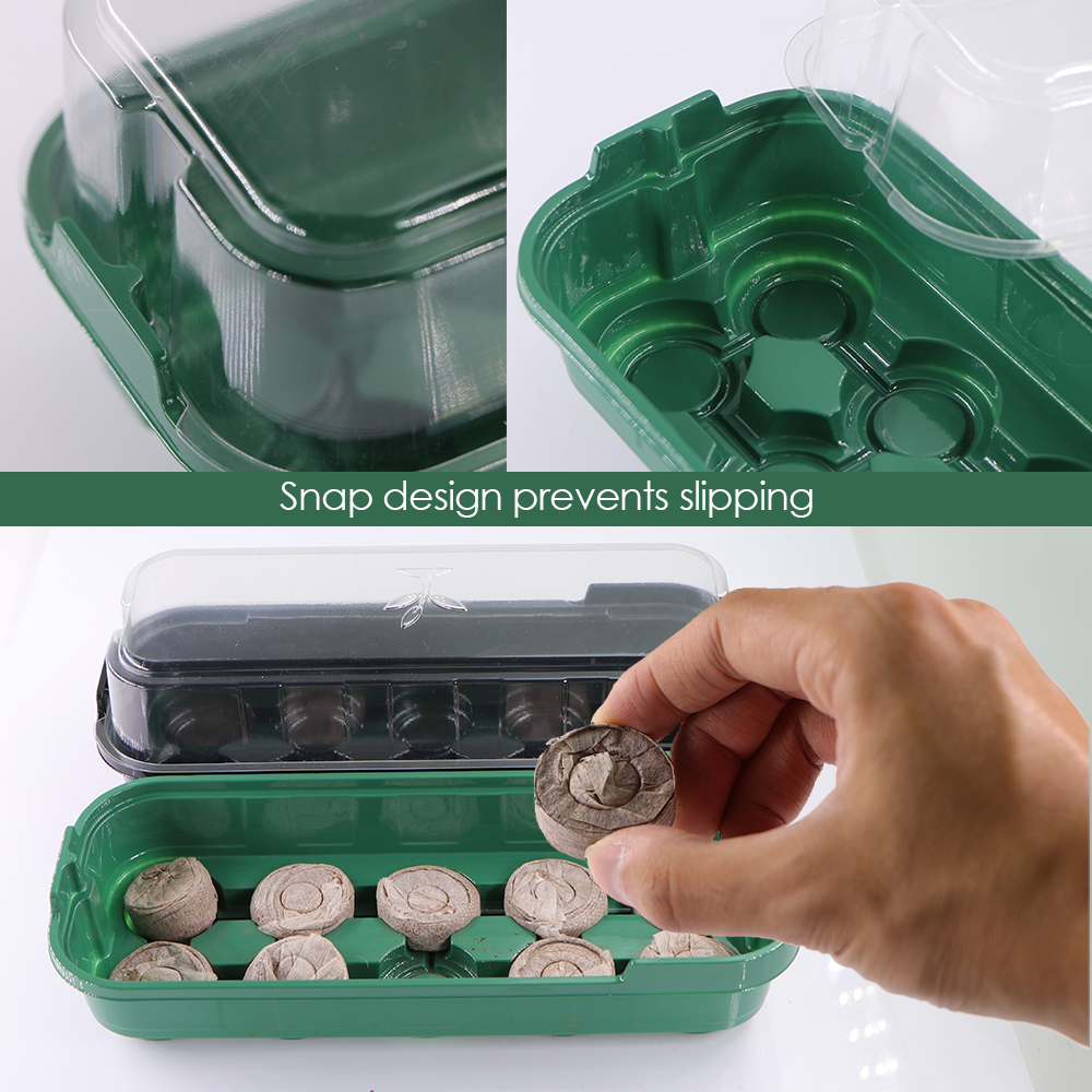 10 Cells Seedling Trays Germin - Peat Pellet Tray incelemesi ve fiyatı