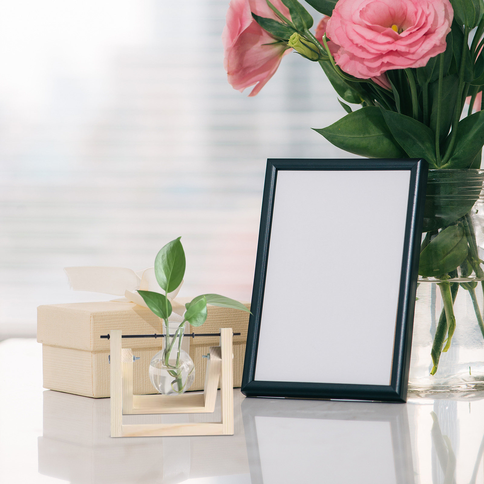 10Pcs Hydroponic Glass Vase Ho - Propagation Station Vase incelemesi ve fiyatı