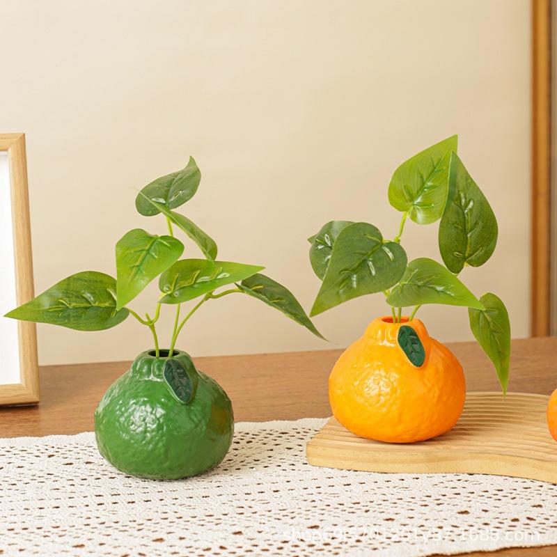 Orange Fruit Shaped Flower Vas - Propagation Station Vase incelemesi ve fiyatı